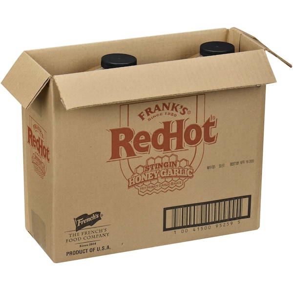 Frank's Redhot Stingin' Honey Garlic 1 Gal. Jug, PK2